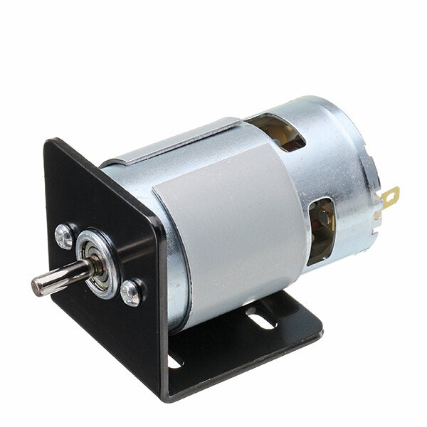 775 Motor with Mounting Bracket DC 12V 10000rpm Motor Double Ball Bearings 150W