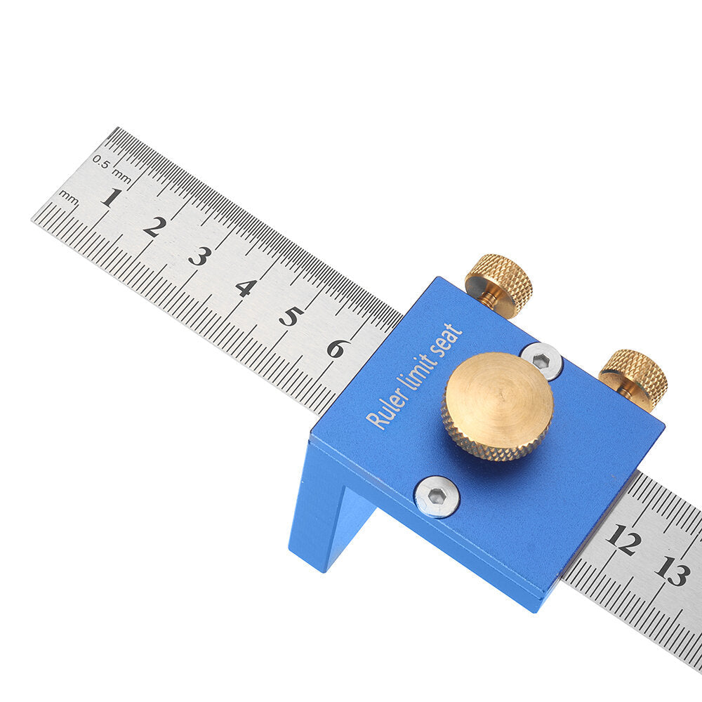 30CM/12IN Metric Line Drawing Ruler 90 Line Ruler Woodworking Right Angle Ruler Woodworking Measuring Tool