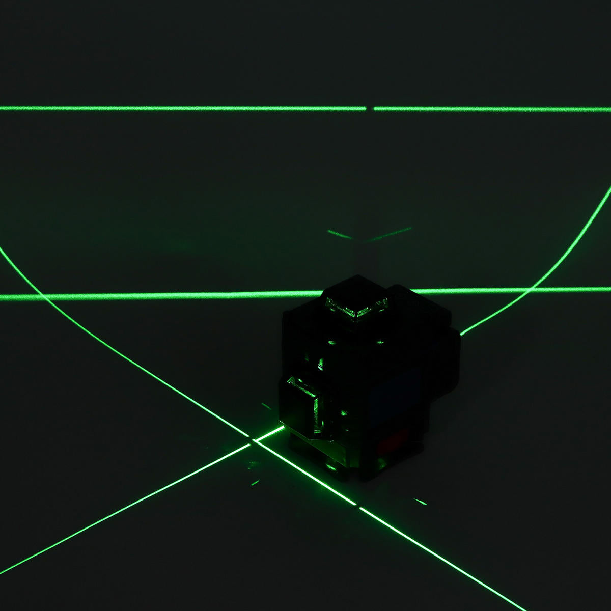 Rotary Laser Level Green 16 Lines 3D 360 Cross Line Self Leveling Measure Tool