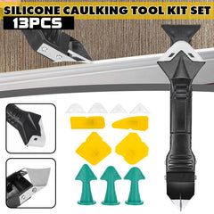 13pcs Silicone Sealant Remover Caulking Tool Kit Sealant Finishing Tool for Bathroom Kitchen Window