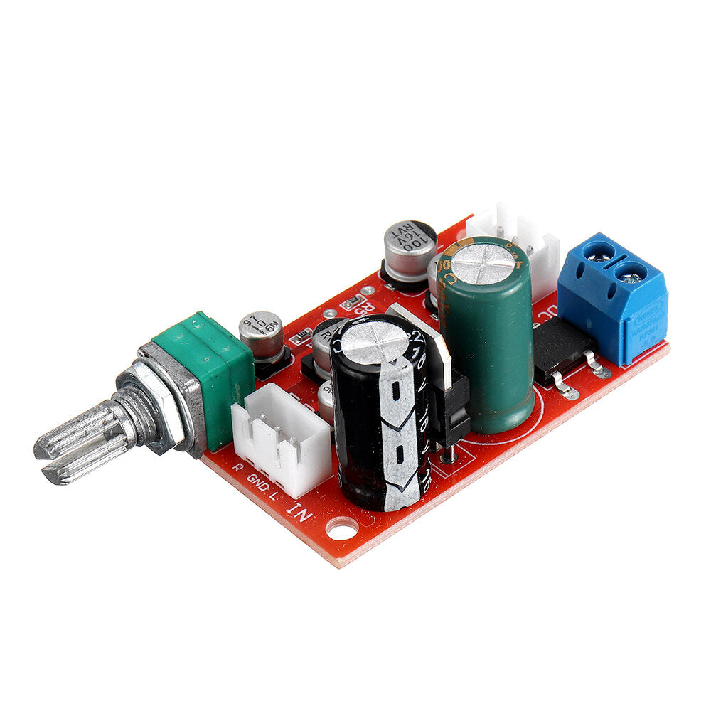 Operational Amplifier Preamplifier Board Single Power Supply with Volume Potentiometer