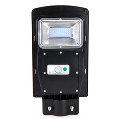 20W Waterproof Solar Street Light Outdoor without Mounting Pole, Light Control + Motion Sensor Solar Floodlight Security Wall Lamp
