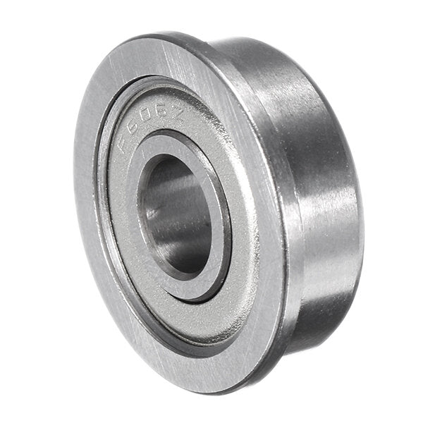 10pcs F606ZZ Flange Ball Bearings 6x17x6mm Flange Size 19x1.2mm