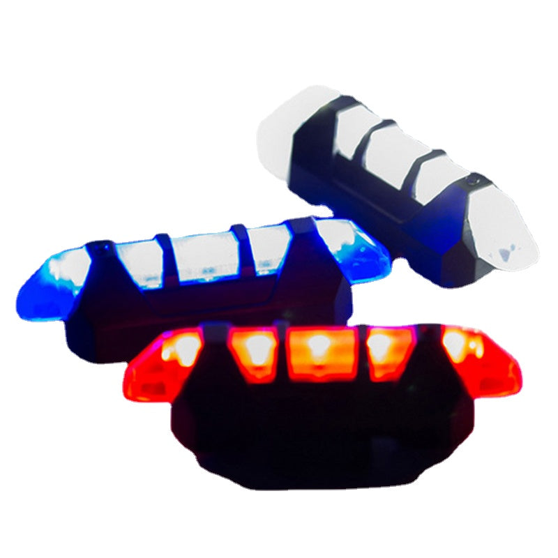 Bike Bicycle Light LED Rechargeable Tail Light USB Rear Tail Warning Safety Bike Light Super Bright Portable Flash Light