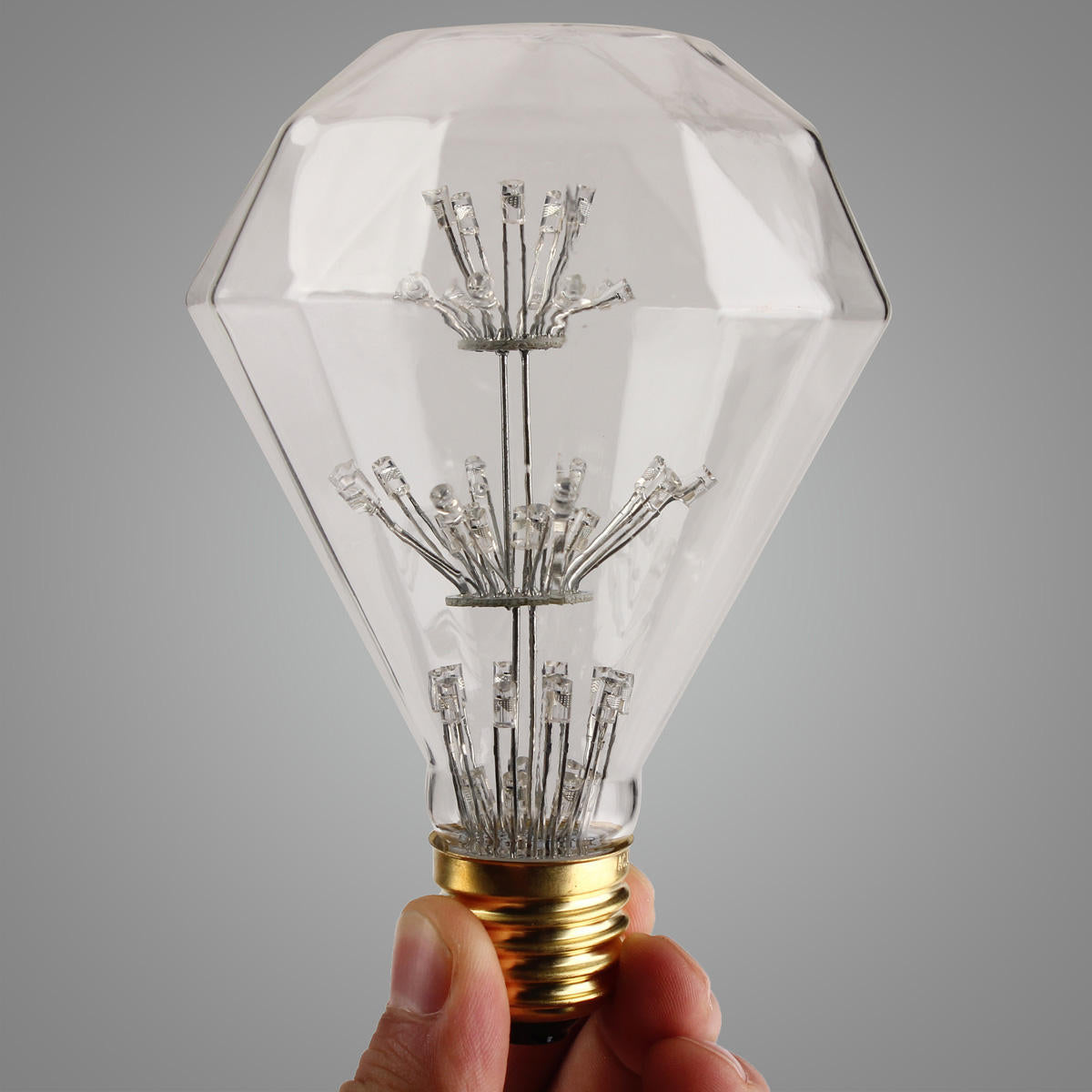 AC85-265V E27 3W RGB Gypsophila Edison Decorative LED Light Bulb for Holiday Home Indoor Use