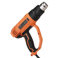 2000W HotAirGuns 8 Levels Temperature 3Modes Heat Guns Kit W/ 4 Nozzles for Stripping Paint Removing Rusted Bolt Shrinking PVC