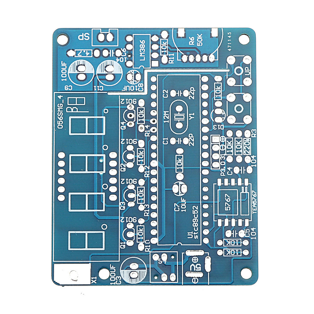 DC 4.5V-5.5V DIY Mini Digital FM Radio 87MHZ-108MHZ 2W 8ohm Speaker Electronics Kit