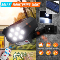42LEDS COB IP65 Solar Simulation Monitoring Light Intelligent Light Control Human Body Induction