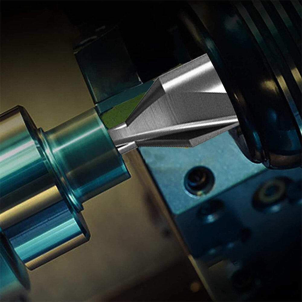 6-Piece High-Speed Steel Center Drill Bit Set (1.0mm-6.0mm) for Precision Hole Positioning and Countersinking