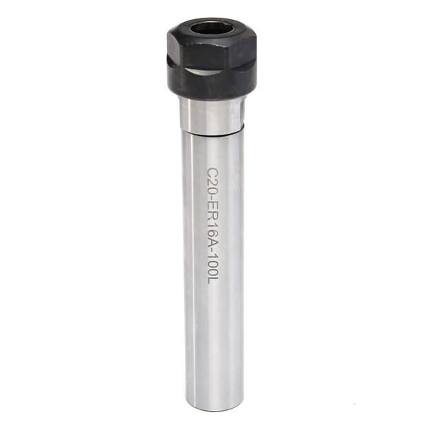 C20 ER16A 100L Collet Chuck Holder Extension Rod Straight Shank CNC Milling Lathe