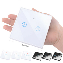 White Smart Home Wireless 1gang Touch Switch Light