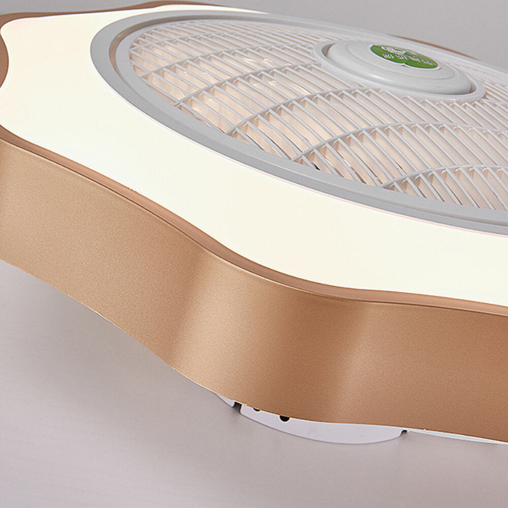 36W 110/220V Ceiling Fan with Lighting LED Light Stepless Dimming Adjustable Wind Speed Remote Control
