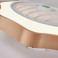 36W 110/220V Ceiling Fan with Lighting LED Light Stepless Dimming Adjustable Wind Speed Remote Control