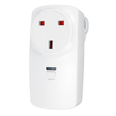Wireless Remote Control Socket AC220V UK Socket + Remote Control Round SOS Remote Control