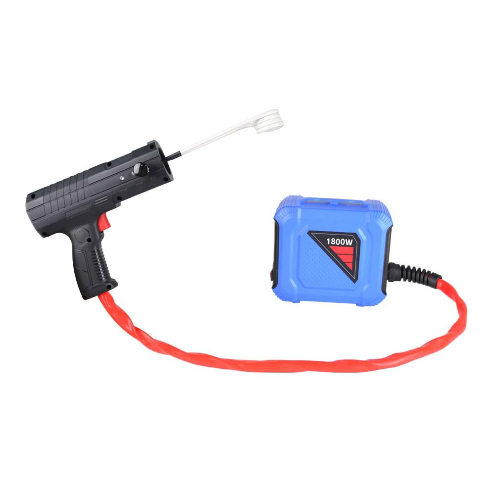 Greenzach MagHeat™ 1800W Handheld Magnetic Induction Heater Kit | Portable Metal Heating System with 4 Coils & Case | 8s Fast Heat