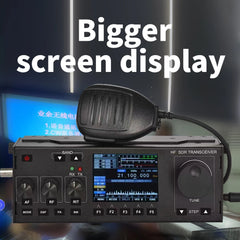 Portable HF SDR SSB Transceiver RS918 amateur Radio vehicle mounted CB ham mobile transceiver car two way radio