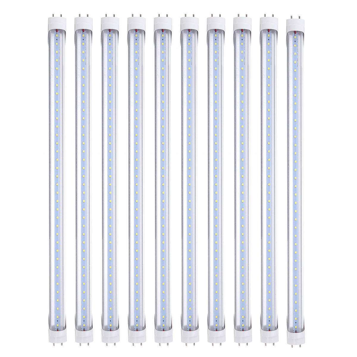 10PCS 50cm T8 G13 8W SMD2835 Fluorescent Bulbs 36 LED Tube Light for Indoor Home Decor AC85-265V