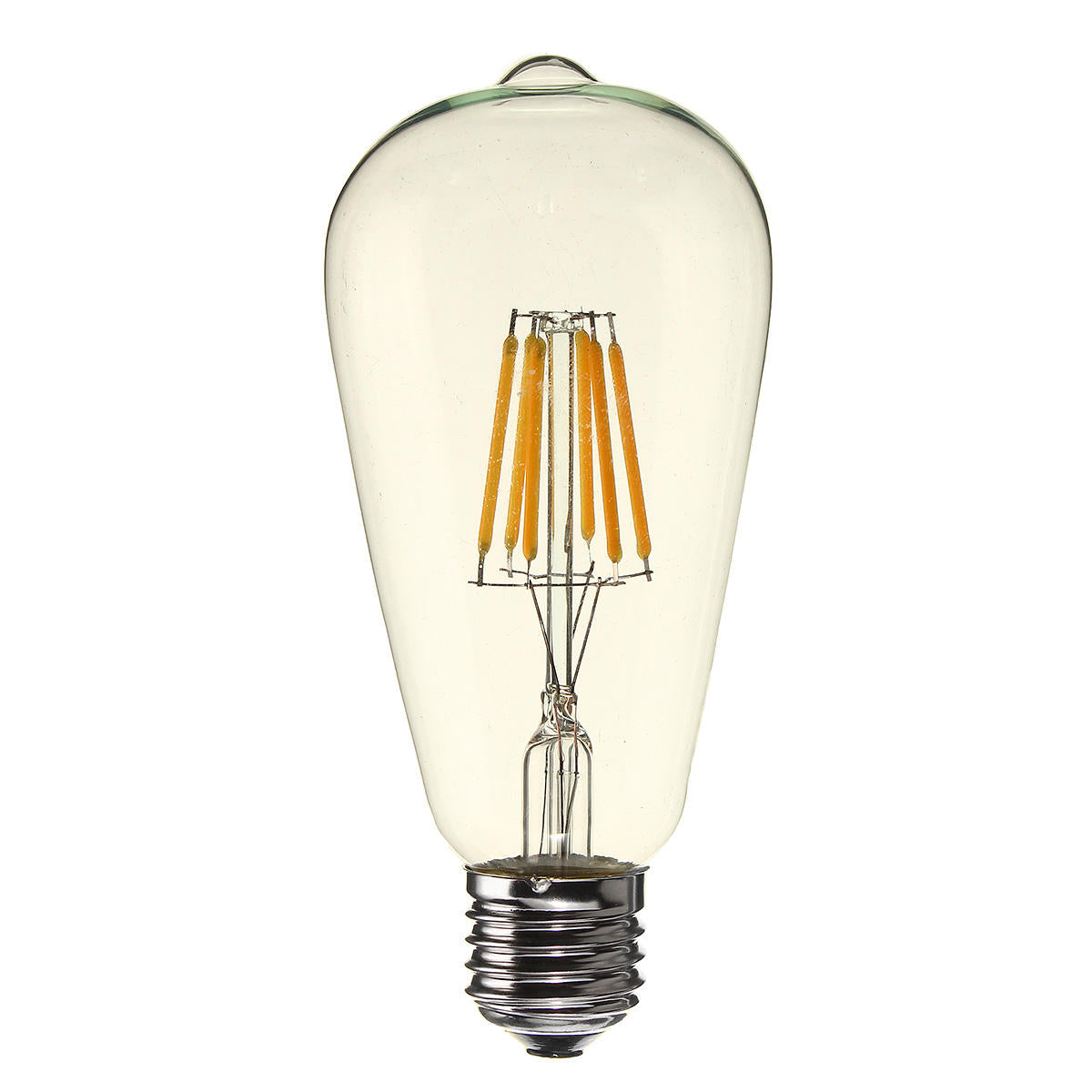 6W Clear Cover Dimmable Retro Vintage Filament LED Bulb Light Lamp AC110/220V