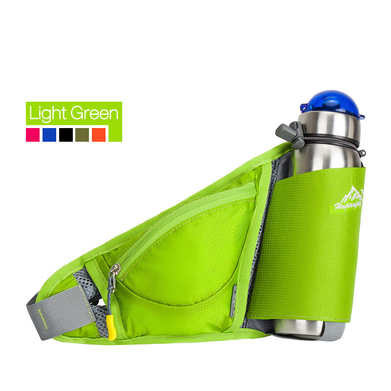 Multifunction Bottle Carrier Portable Outdoor Waist Bag Sports Pack Bag Storage Phone Bag Wallet