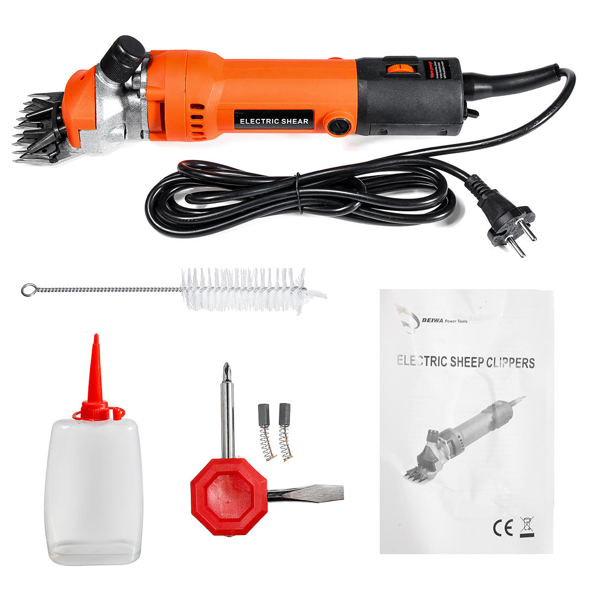 1200W 220V Electric Shearing Clipper Shears Sheep Goat Animal Trimmer Wool Scissors Farm Machine