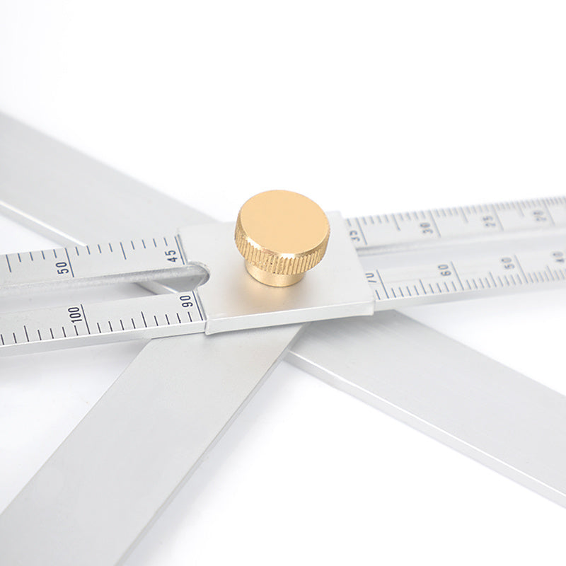 360° Multi-function Diagonal Ruler Protractor Thickened Doors And Windows Trimming