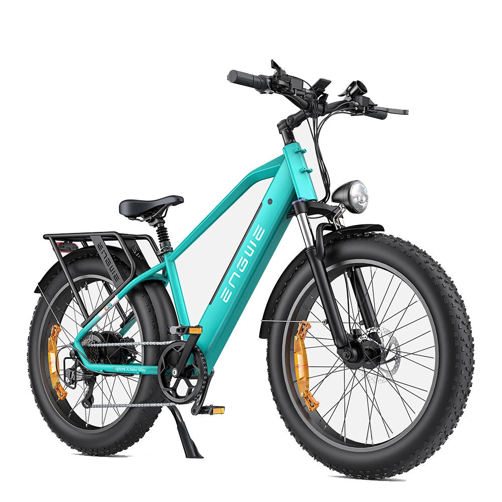 48V 16Ah Electric Bike, 250W Motor, 25KM/H Top Speed, 26*4.0 Inch Fat Tire, 120-140KM Range, All-Terrain Mountain E-Bike