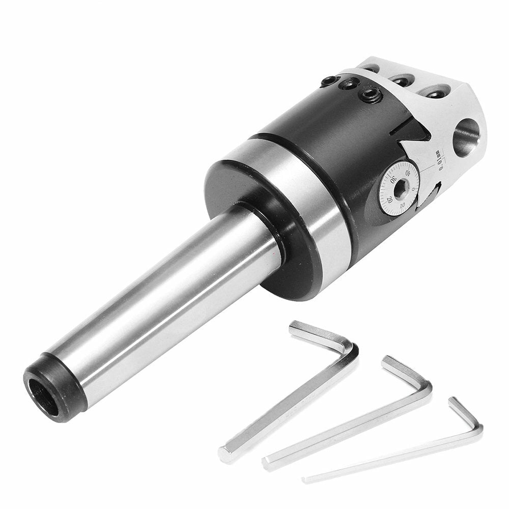 50mm MT3-M12 Morse Taper Boring Bar Boring Head for Lathe Milling Lathe Tools