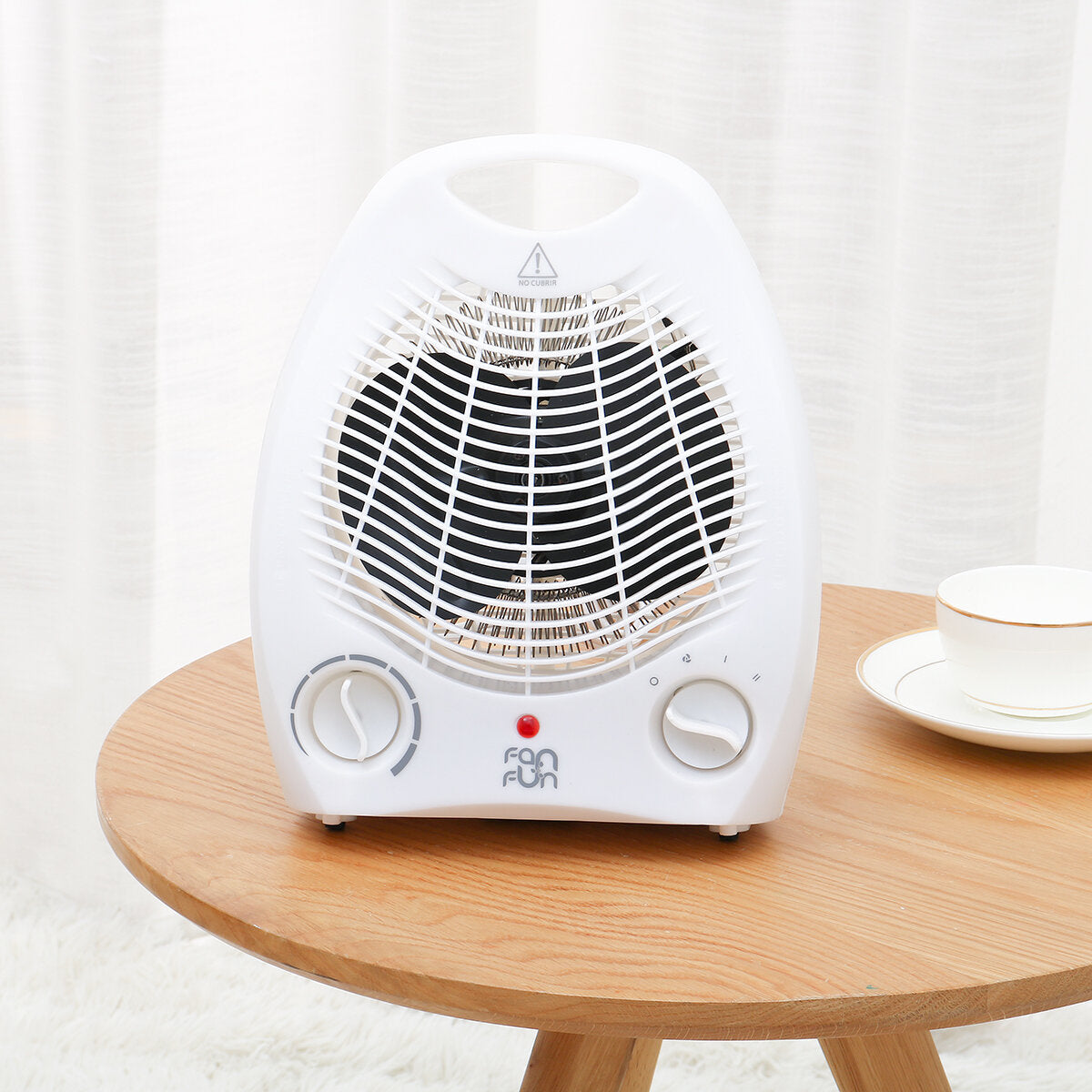 110V Portable Heater Fan - 3 Gear Adjustable High Efficiency, US Plug Warmer