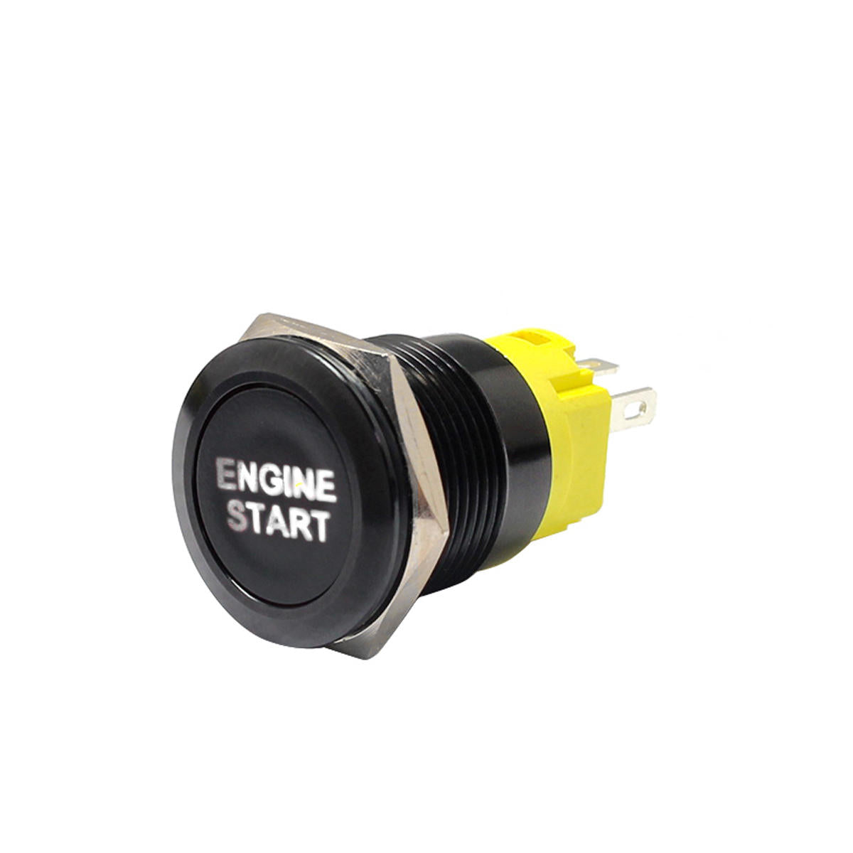 16mm 12V 24V 36V 5A LED Horn Push Button Dashboard Momentary/Latching Metal Switch For Car Boat Waterproof