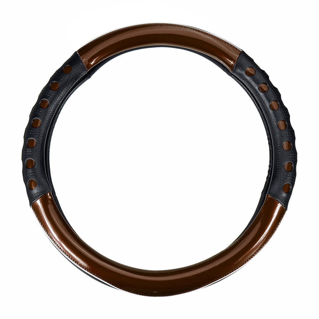 38cm Leatherette Anti Slip Resistance Universal Steering Wheel Covers Car Auto Accessories Decoration