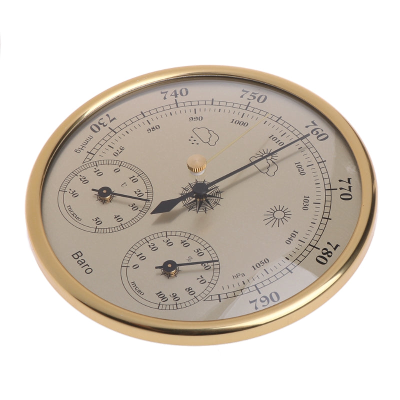 Wall Mounted Barometer For Weather Monitoring Research Sailing Gardening Indoor