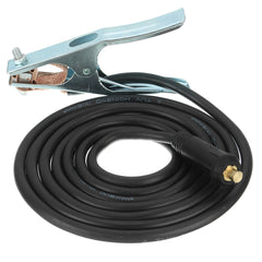 200A Groud Welding Earth Clamp Clip Set Holder Line for MIG TIG ARC Welder 3M Cable 10-25 Plug