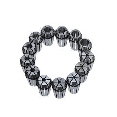 Straight Shank Collet Chuck Holder with 7pcs ER11 1-7mm Spring Collet Chuck for CNC Lather Milling Tool