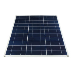 50W 18VDC 60x50cm Polycrystalline Flexible Light Solar Panel with Charging Cable+Alligator Clip