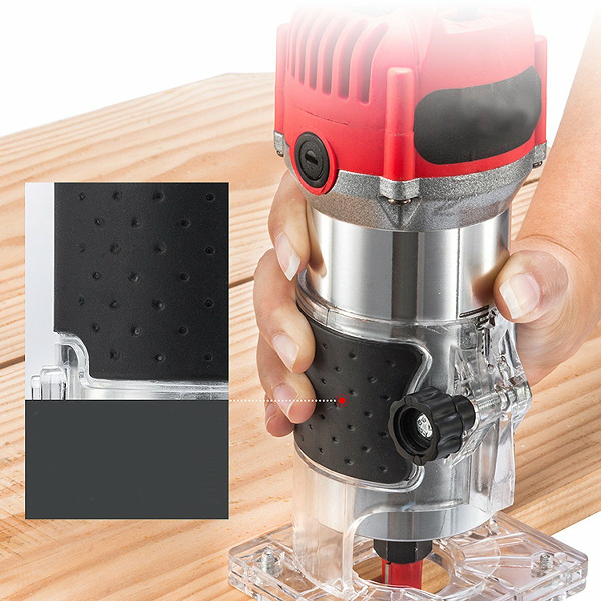 110V/220V 2300W Electric Hand Trimmer Router Wood Laminate Palm Joiners Working Cutting Machine