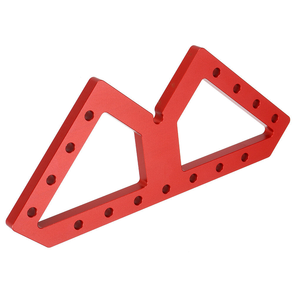 Aluminum Alloy W Shaped Auxiliary Fixture Splicing Board Table Apron Clamping Square Woodworking Right Angle Clamps