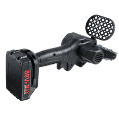 6" Rechargeable Stepless Speed Change Switch Mini Chainsaws One-handed Wood Cutting Tool