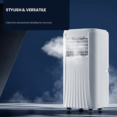 Smart Portable Air Conditioner & Dehumidifier | Self-Evaporating & Whisper-Quiet