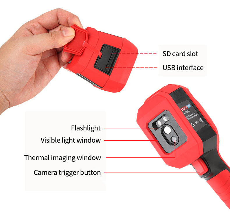 GreenZech Industrial 260 Pro | 256x192 HD Thermal Imaging Camera | Professional Handheld Infrared Diagnostic Imager