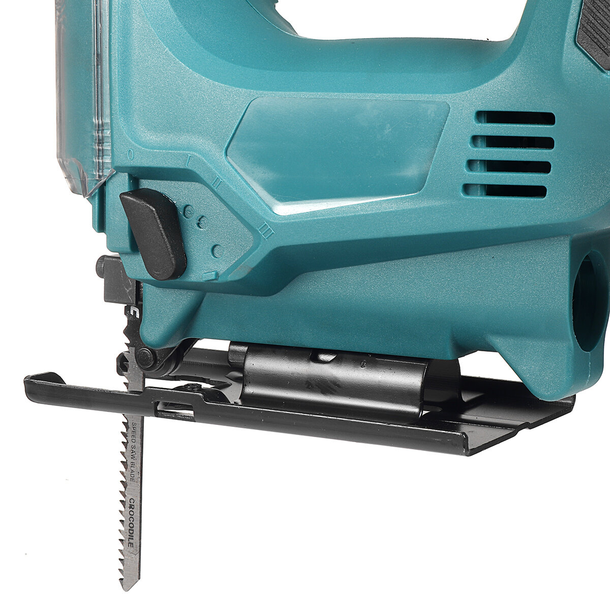 588VF Battery Indicator 45Bevel Cordless Jig Saw Electric Handheld Saws Wood Work Tools Built-in 10pcs Li-ion Battery Cell
