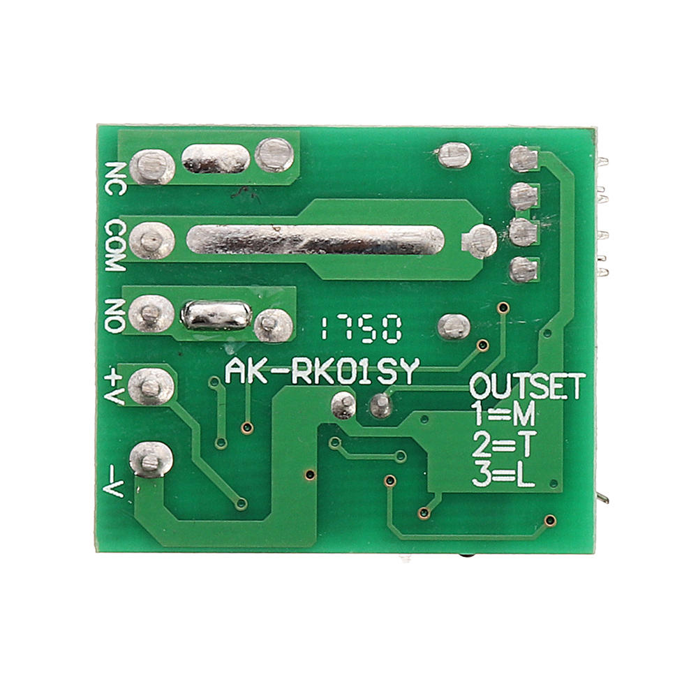 12V 1 Channel 1CH Learning Remote Control Switch Wireless Modification Button Transmitter