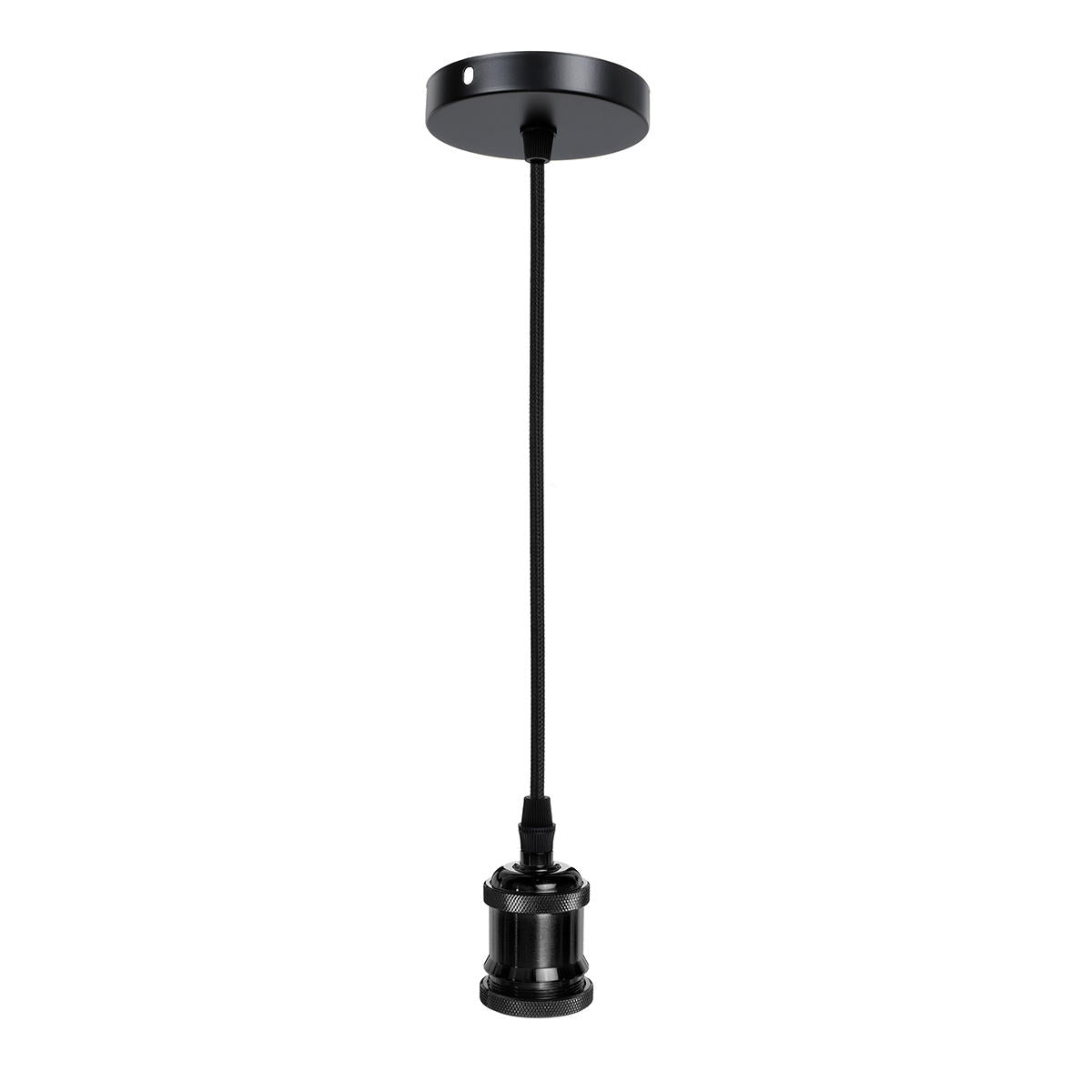 E26/E27 Retro Pendant Light Cafe Living Room Ceiling Lamp Bulb Adapter Holder Socket Base