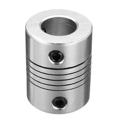 6.35mm x 10mm Aluminum Flexible Shaft Coupling CNC Stepper Motor Coupler Connector