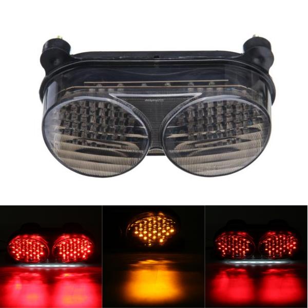 Rear LED Tail Light Turn Signals Integrated For Kawasaki ZR7S ZX6R ZX9R ZX900 ZZR600