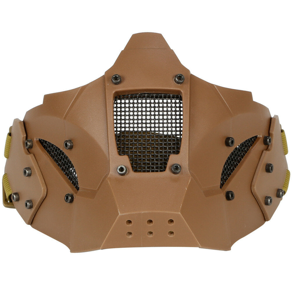 Anti-shock Tactical Half Mask Suitable For AF Helmet Riding