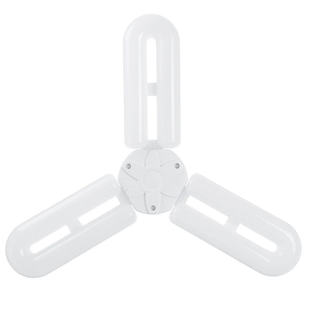 E27 LED Garage Light Deformable Basement Warehouse Ceiling Lamp 6500K