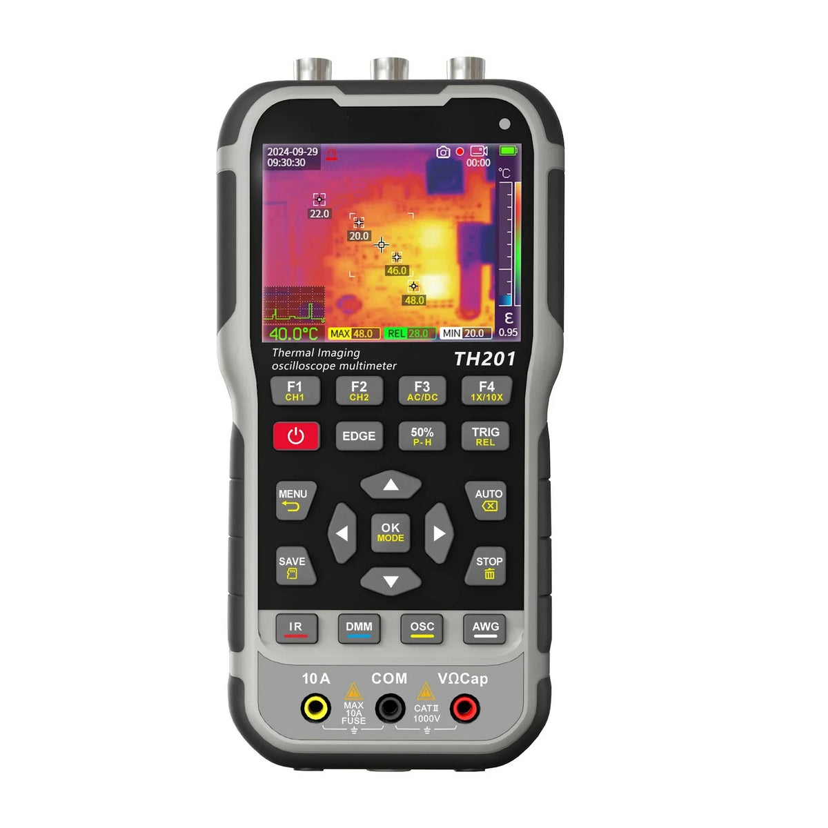 GreenZech Multi-Lab 288 Pro | 4-in-1 Professional Diagnostic Suite | 288x240 HD Thermal Imager & 70MHz Oscilloscope