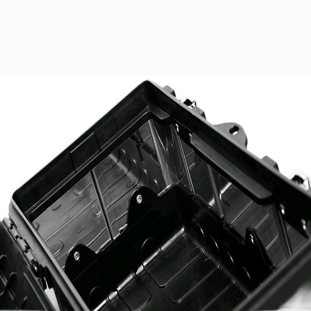 ABS And Stainless Steel Hardware Thickening Large Capacity Multifunctional Electrician Decoration Tool Storage Box