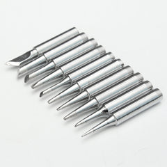 11Pcs 900M-T Soldering Iron Tips for 936 SAIKE ATTEN AOYUE KADA YIHUA Soldering Station