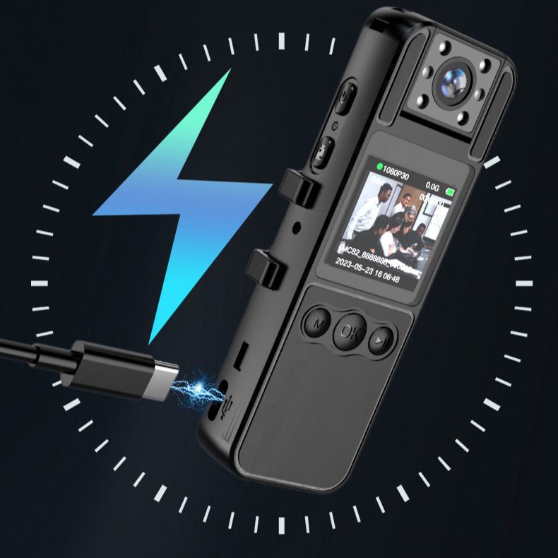 32GB 1080P Action Camera for Cycling, Outdoor Sports, Fishing - Wearable Handheld Recorder with USB Connection